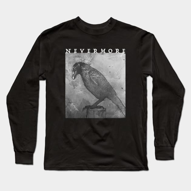 Nevermore Long Sleeve T-Shirt by Jeff Allyn Szwast